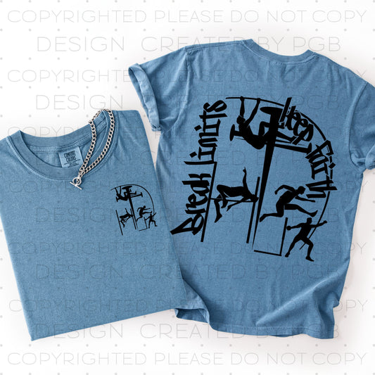 Break Limits Keep Faith (POCKET INCLUDED) With Color Dropdown 06873