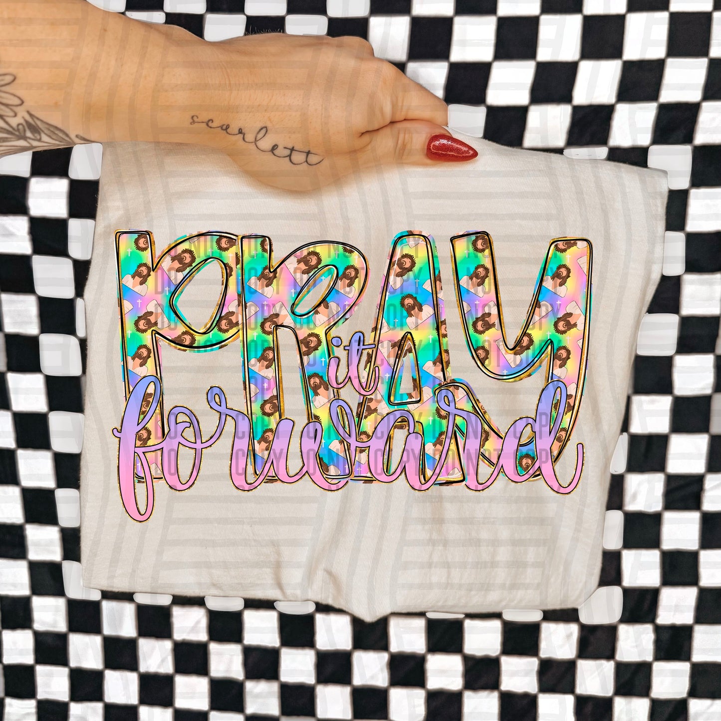 Pastel Pray It Forward 06835