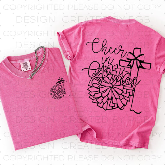 Cheer In Grace (POCKET INCLUDED) With Color Dropdown 06879