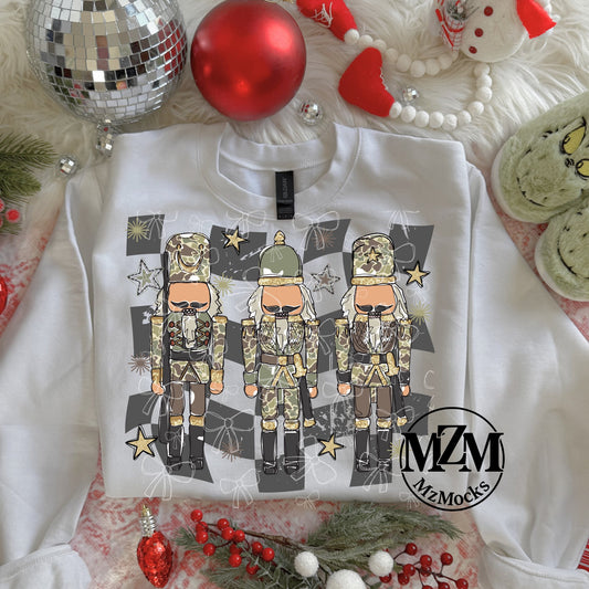 Camo Nutcrackers 07095