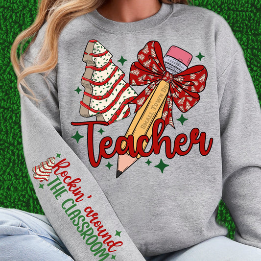 Christmas Tree Cake Teacher (SLEEVES SOLD SEPARATELY) 07085