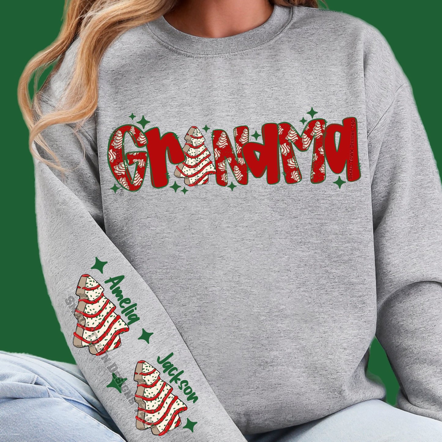 Tree Cake Christmas Name Titles (Choose Yours) 07081