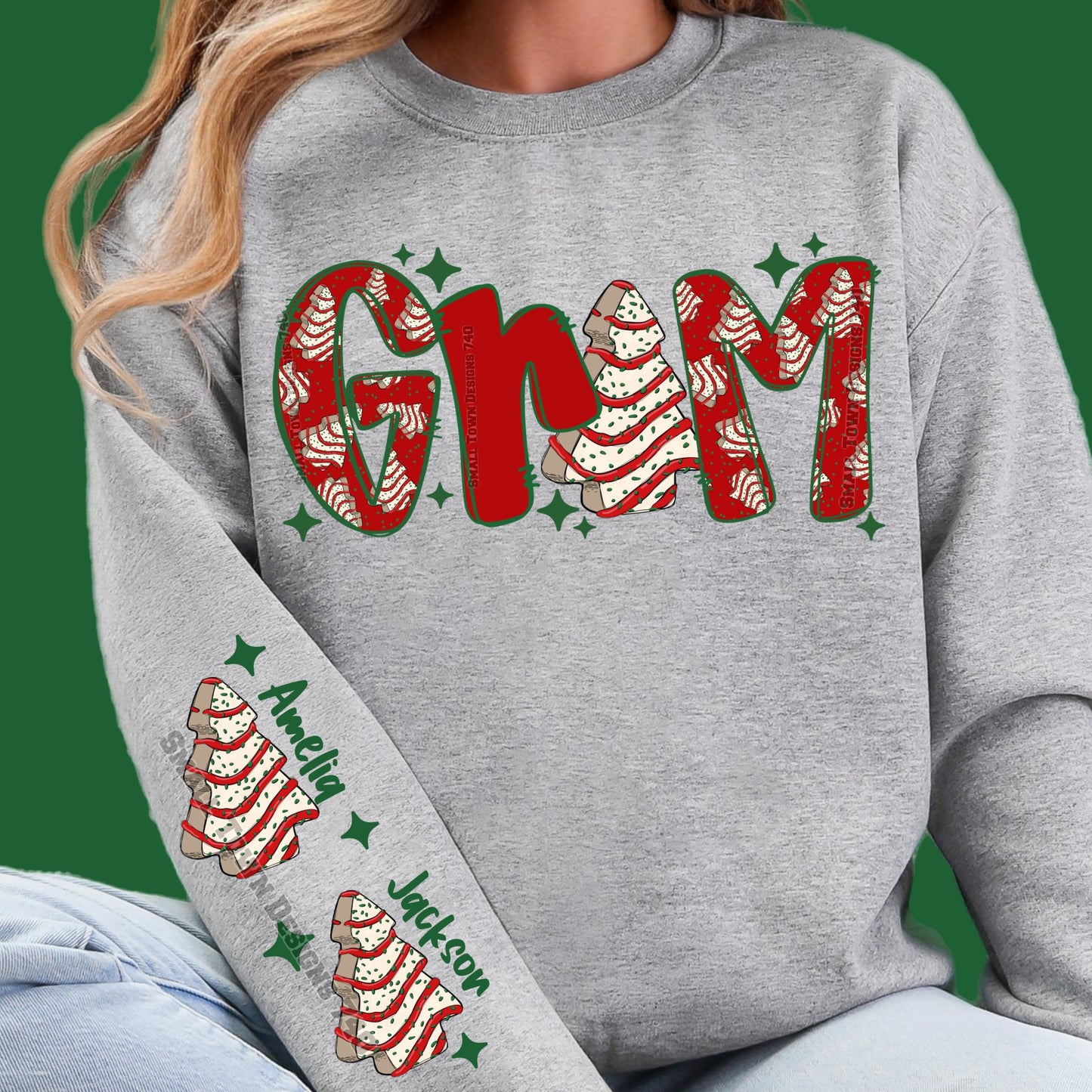 Tree Cake Christmas Name Titles (Choose Yours) 07081