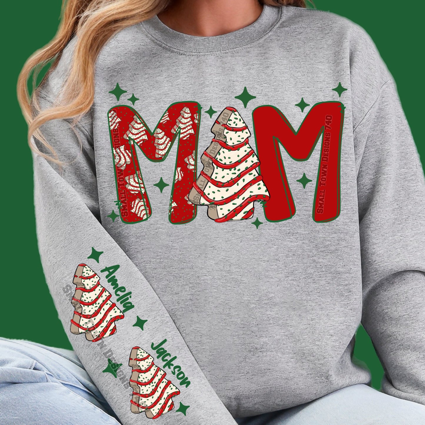 Tree Cake Christmas Name Titles (Choose Yours) 07081