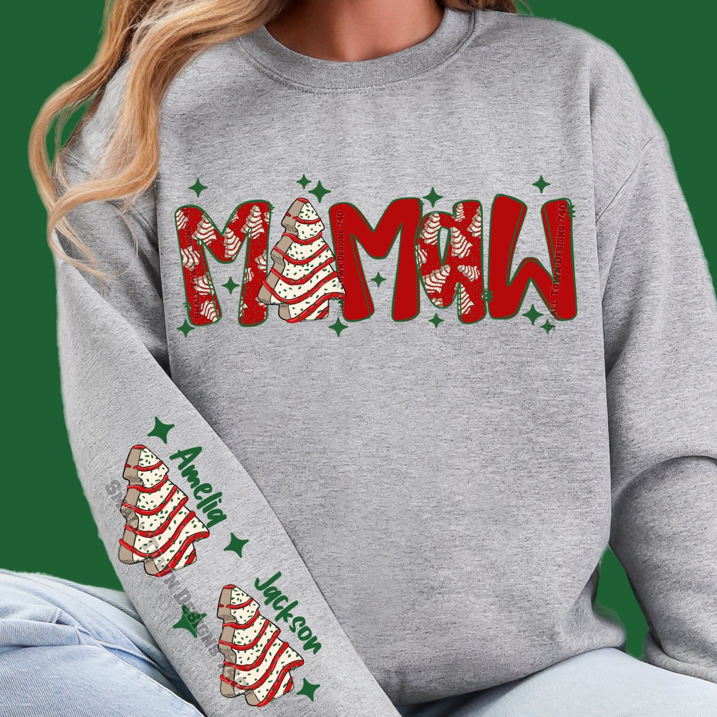 Tree Cake Christmas Name Titles (Choose Yours) 07081