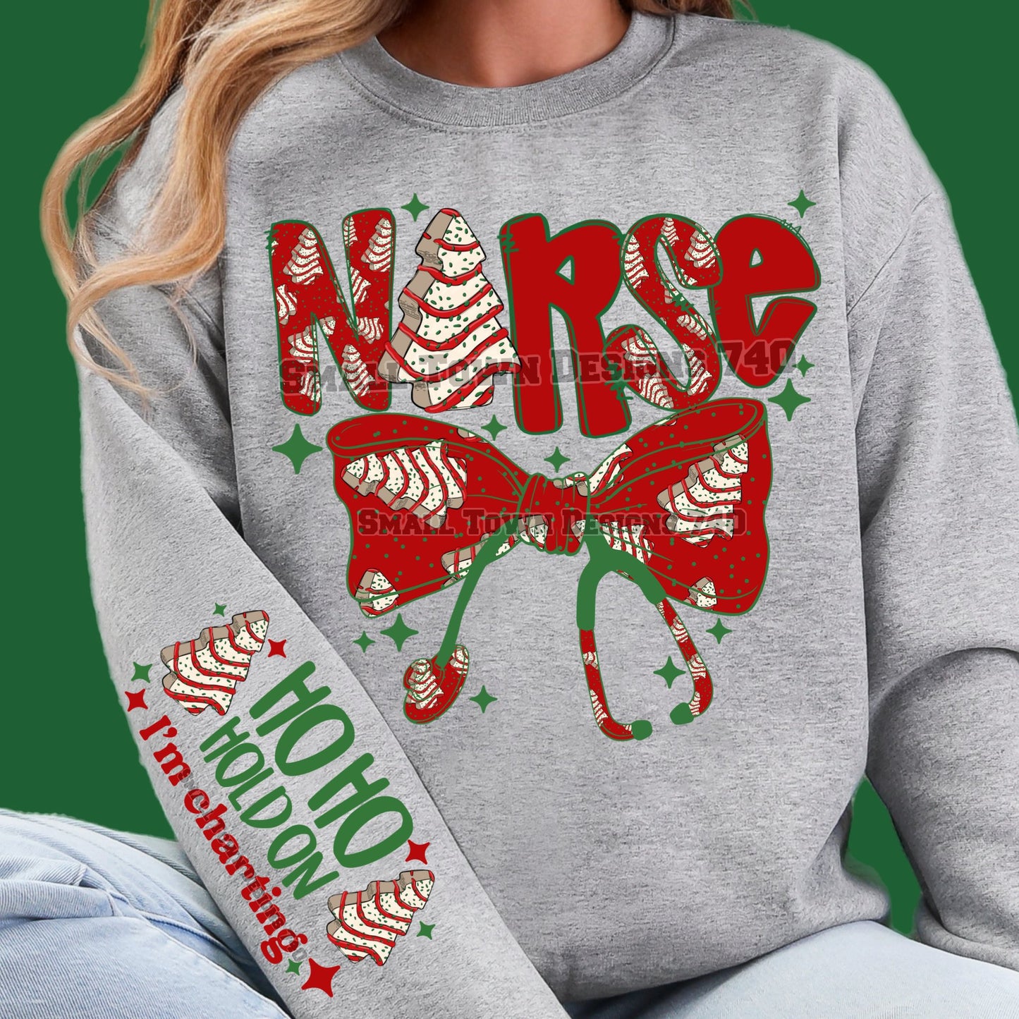 Christmas Tree Cake Nurse (SLEEVES SOLD SEPARATELY) 07082