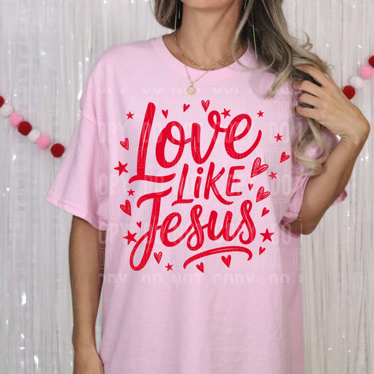 Love Like Jesus Red 07134