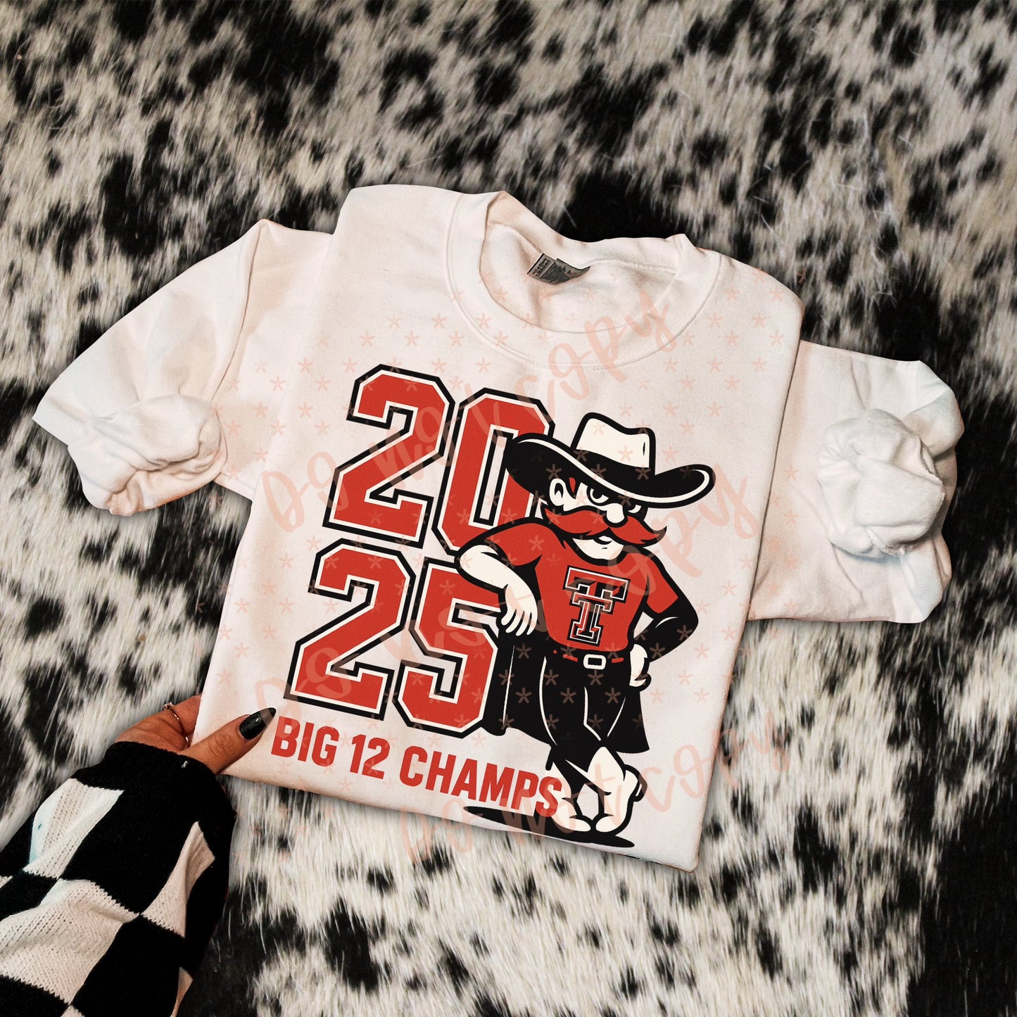 2025 Texas Tech Red Raiders Big 12 Champions 07174