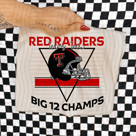 2025 Texas Tech Red Raiders Big 12 Champions 07189