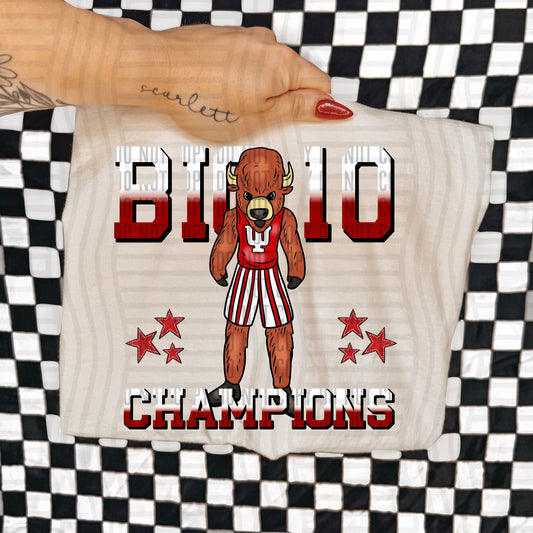 2025 Indiana Hoosiers Big 10 Champions 07187