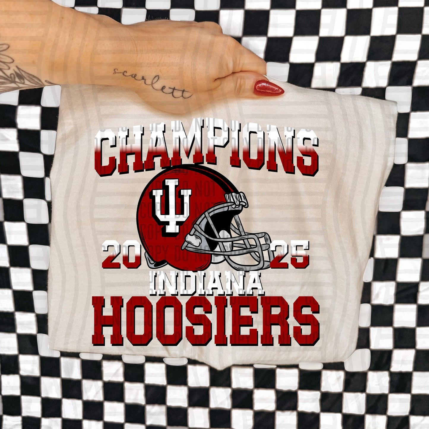 2025 Indiana Hoosiers Big 10 Champions 07185