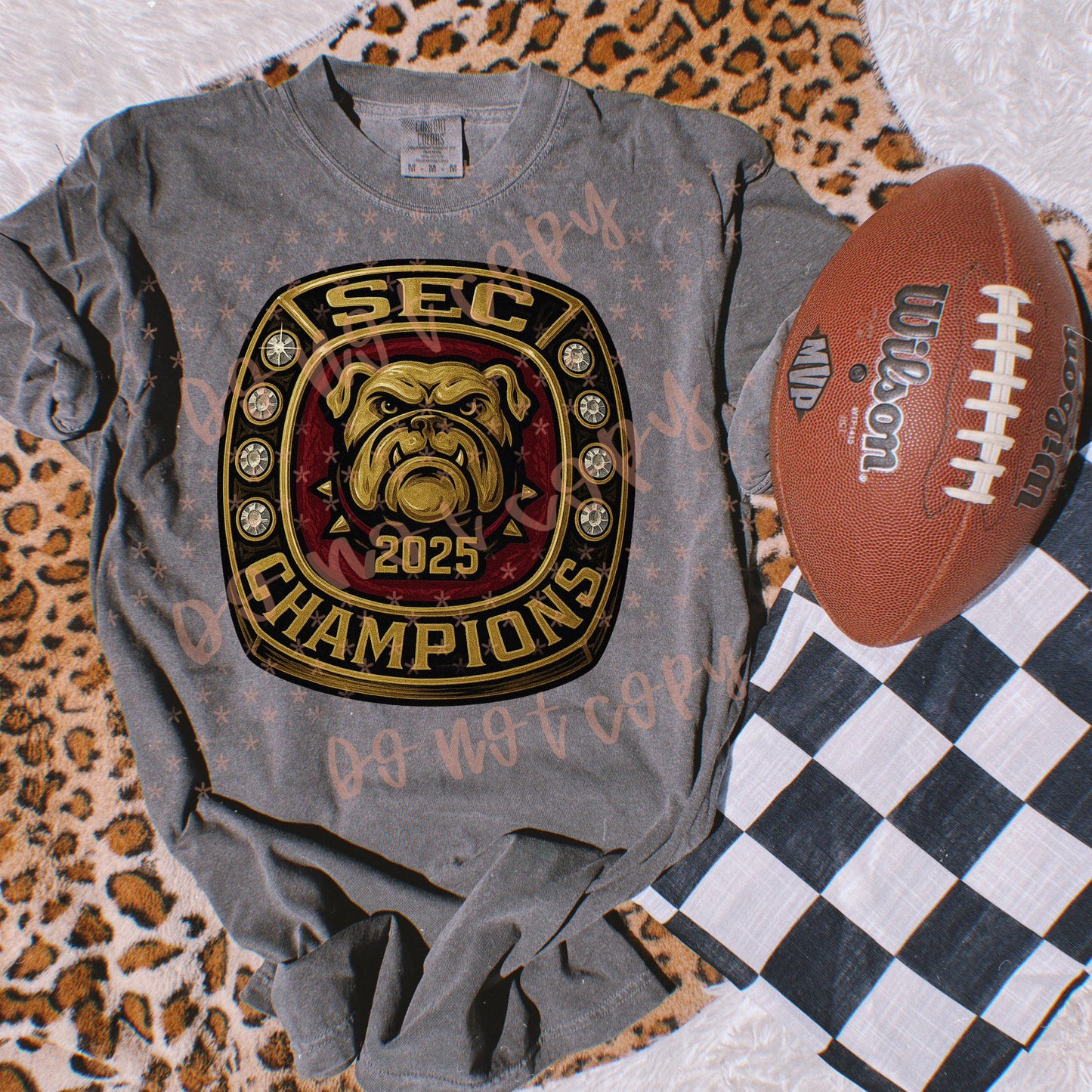 2025 SEC Champions Ring Georgia Bulldogs 07164