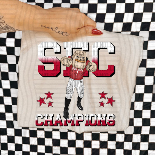 2025 Georgia Bulldogs SEC Champions 07202
