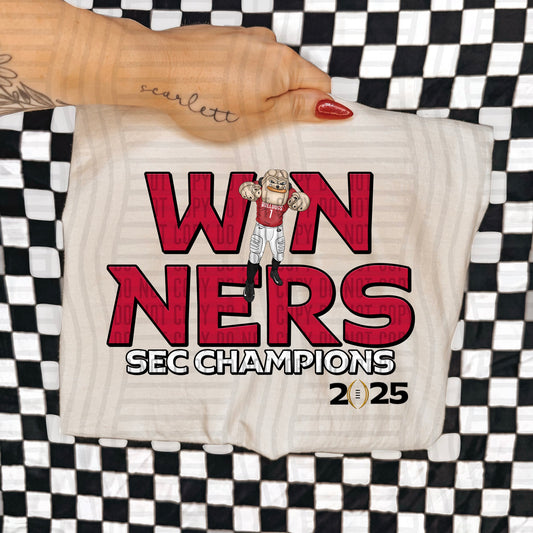 2025 Georgia Bulldogs SEC Champions 07196