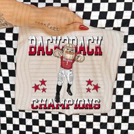 2025 Georgia Bulldogs Back to Back SEC Champions 07203