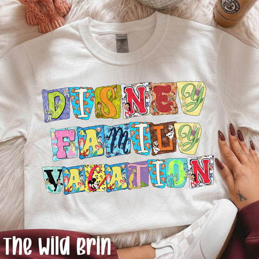 Disney Family Vacation 07675