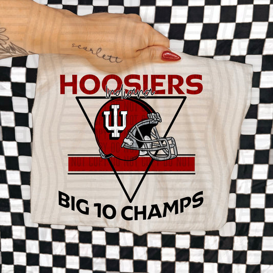 2025 Indiana Hoosiers Big 10 Champions 07181