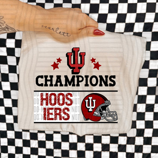 2025 Indiana Hoosiers Big 10 Champions 07184