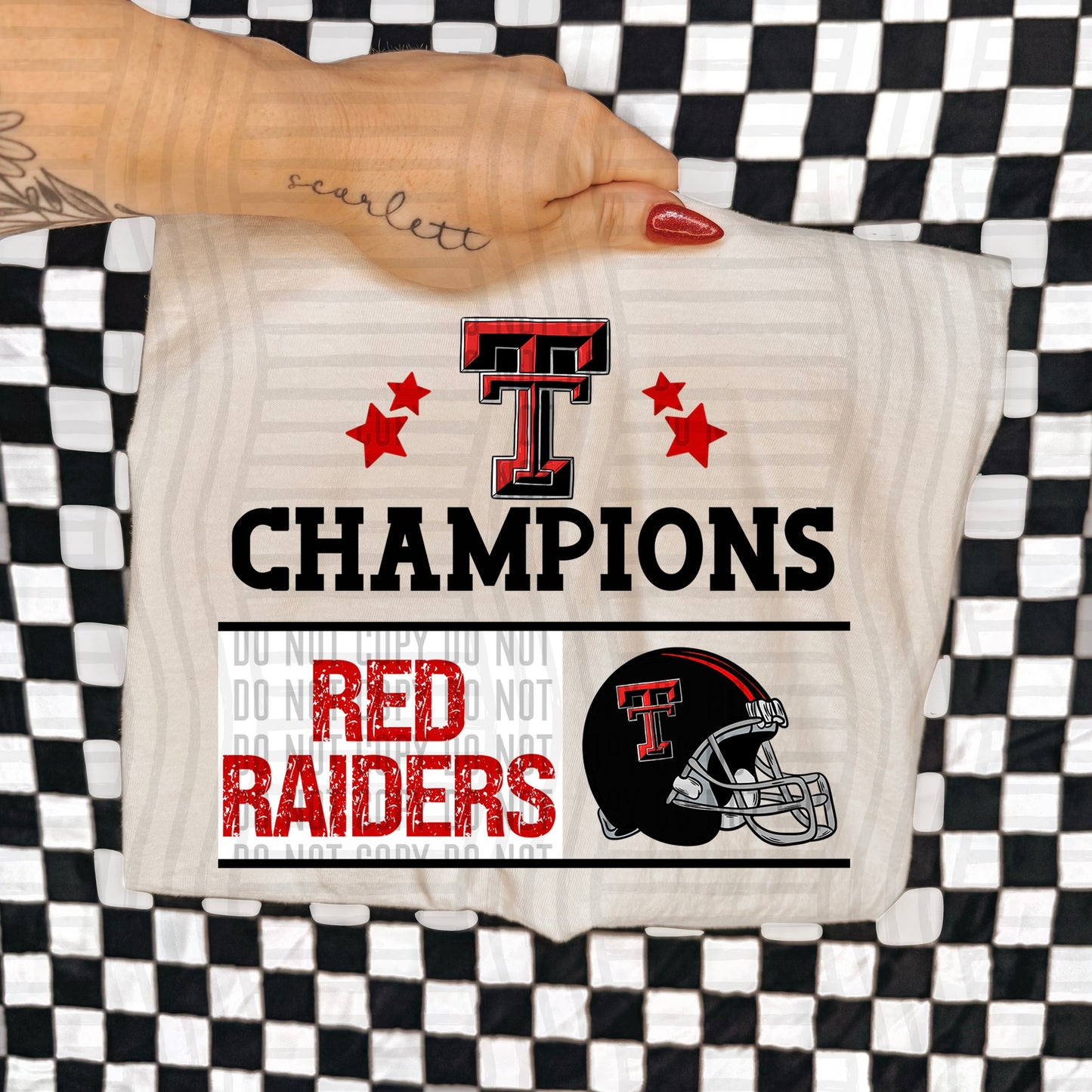2025 Texas Tech Red Raiders Big 12 Champions 07192