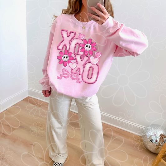 Retro Floral XOXO 07268