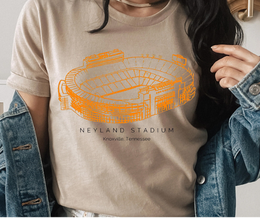 Neyland Stadium Tennessee DTF Transfer 06012
