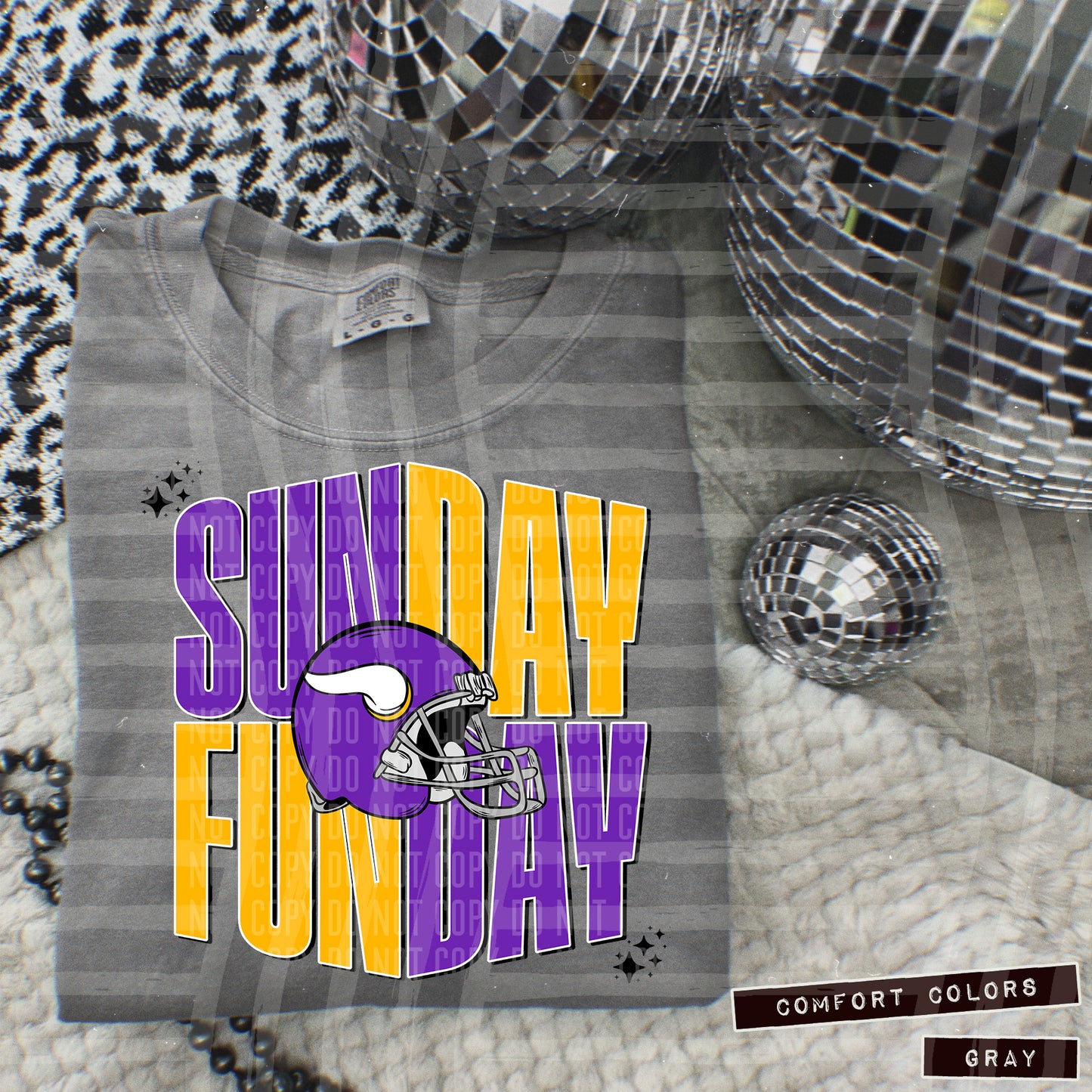 Pro Football Team Sunday Funday (Choose Yours) 00852