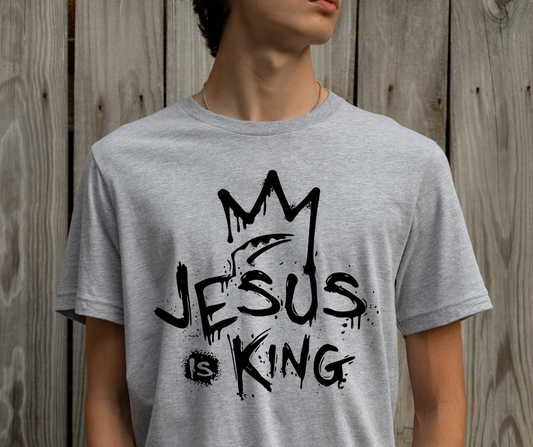 Jesus Is King Black 01288