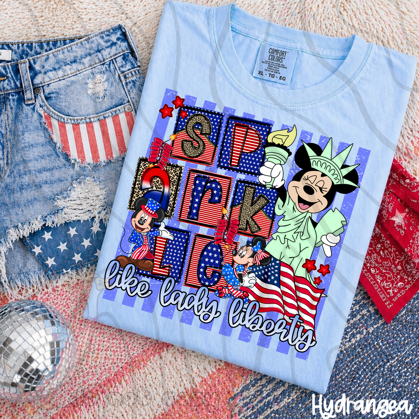 Sparkle Like Lady Liberty Mouse 08608