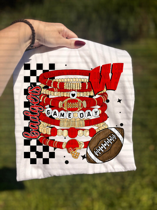 College Football Teams Stacked Bracelets (Choose Yours) 00921