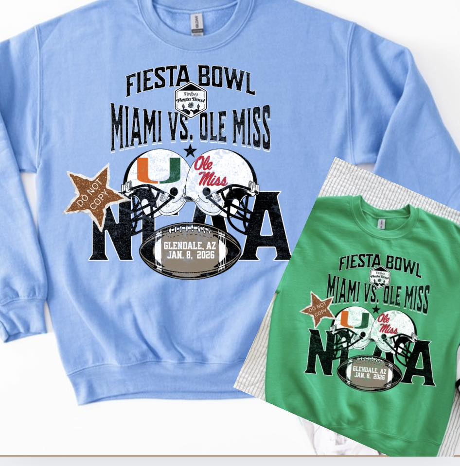 Fiesta Bowl Miami vs Ole Miss 07515