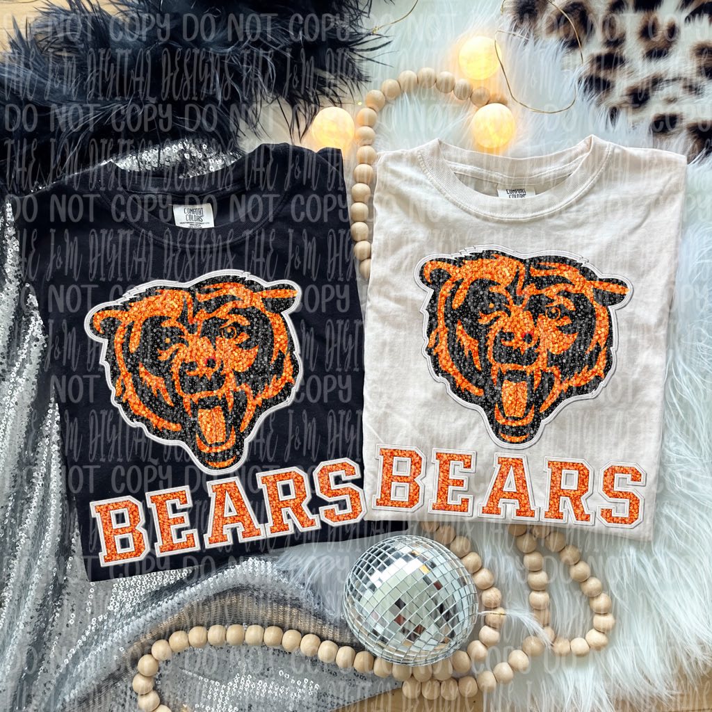 Faux Bling Pro Football Teams (Choose Yours) 07567