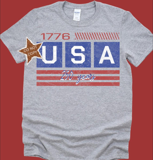 1776 USA 250 Years 07186