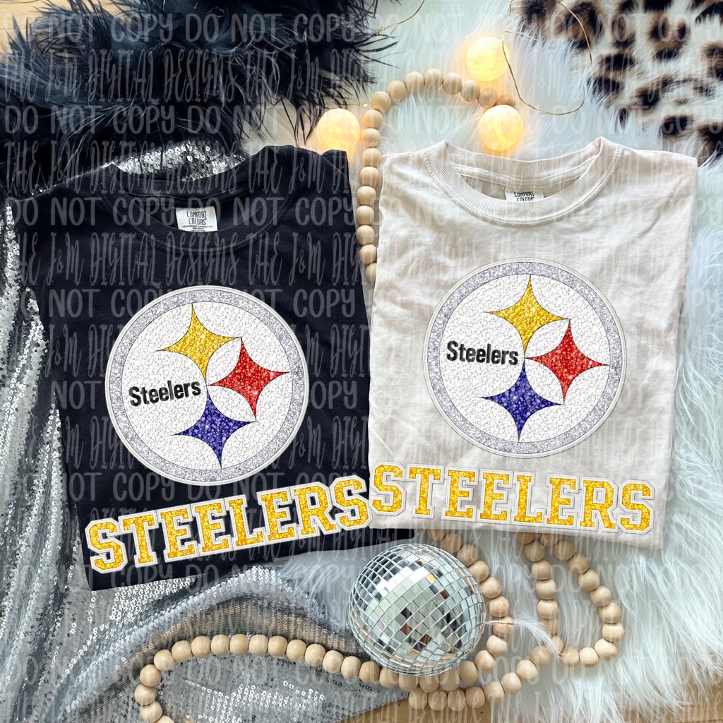 Faux Bling Pro Football Teams (Choose Yours) 07567