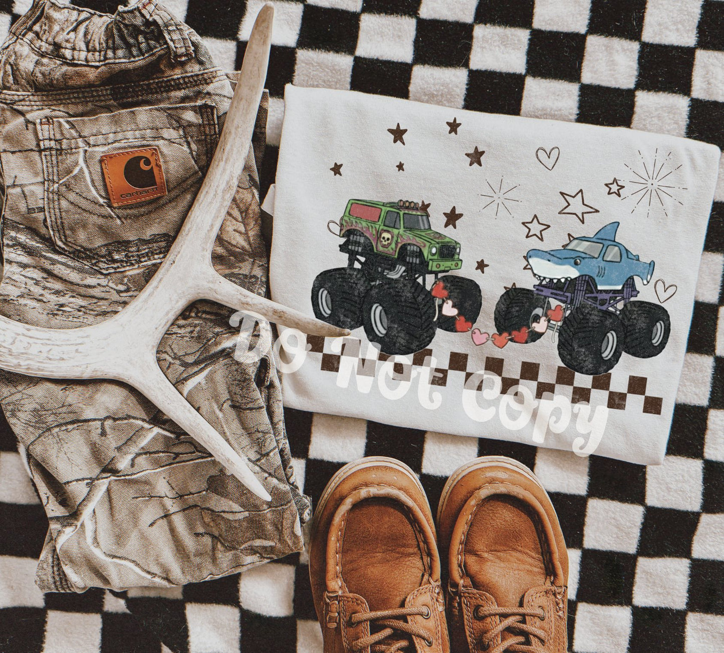 Monster Trucks Valentine 07712