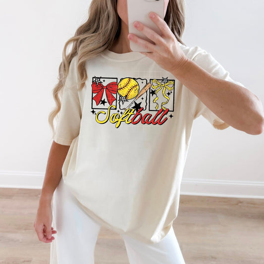 Softball Doodle Frames 07596