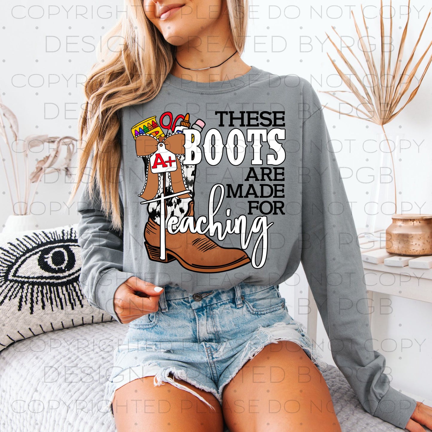 These Boots Are Made for Teaching 08055