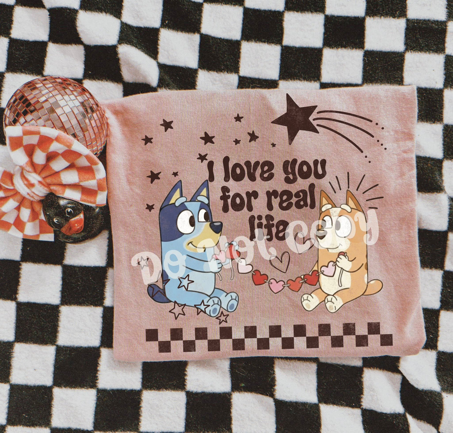 I Love You For Real Life Bluey 07716