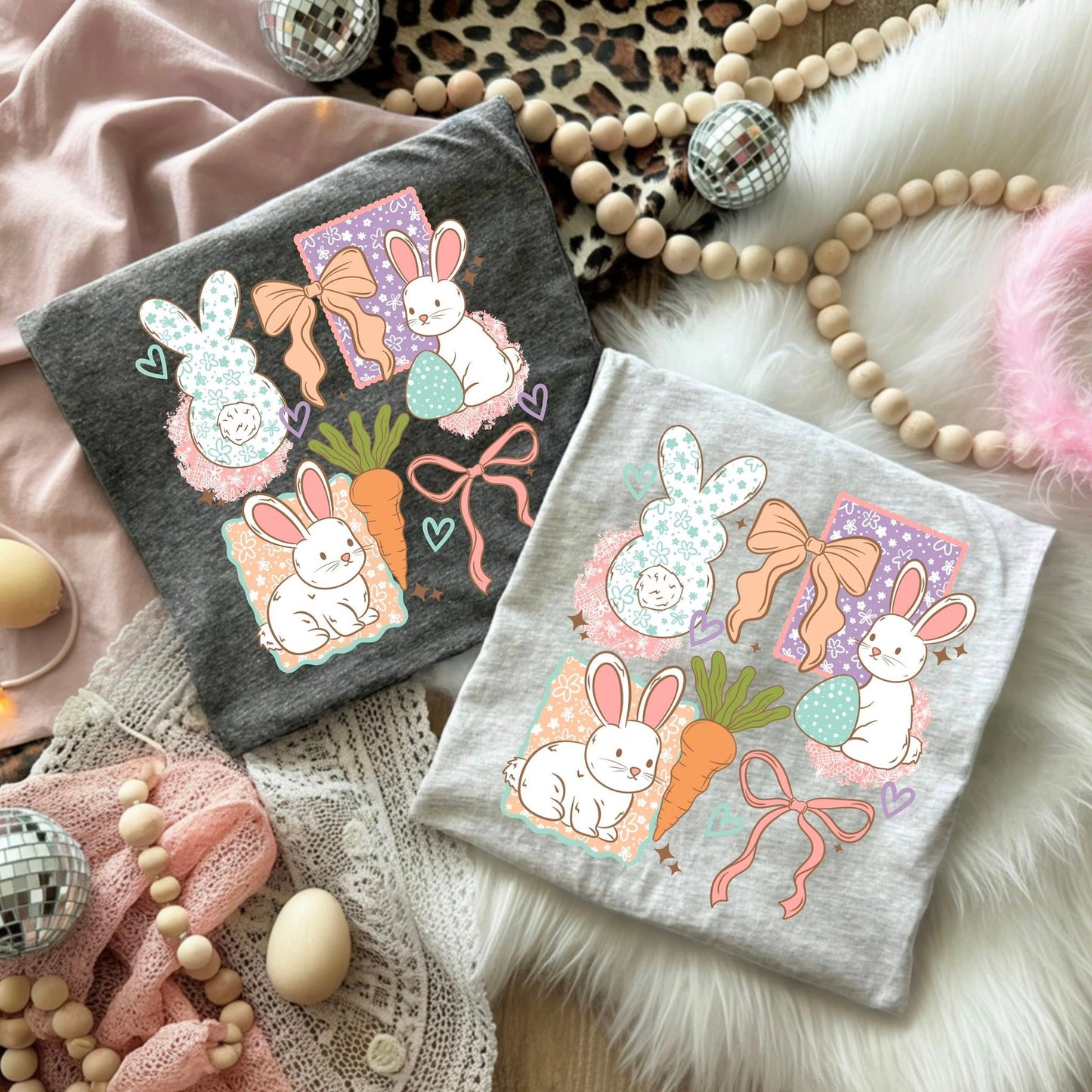 Easter Bunnies Frames 07671