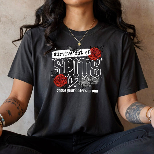 Survive Out of Spite White 07666