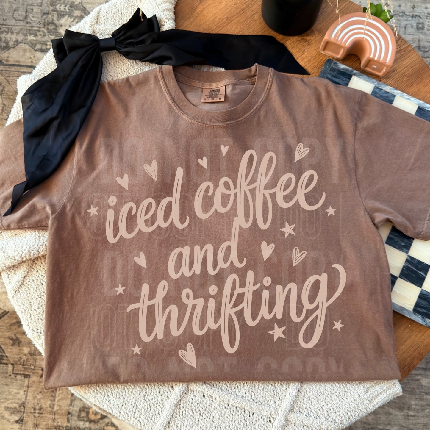 Iced Coffee and Thrifting 07664