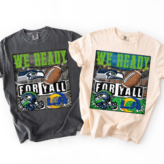 We Ready for Y'all Seahawks BW 07830