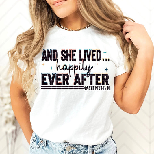 And She Lived Happily Ever After Single 07792