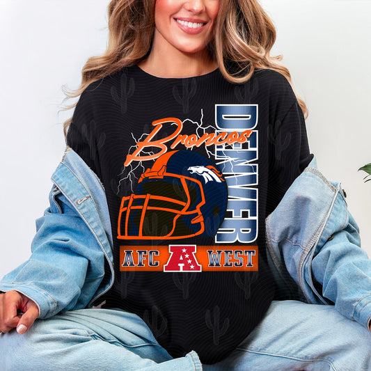 Denver Broncos AFC West Lightning 07822