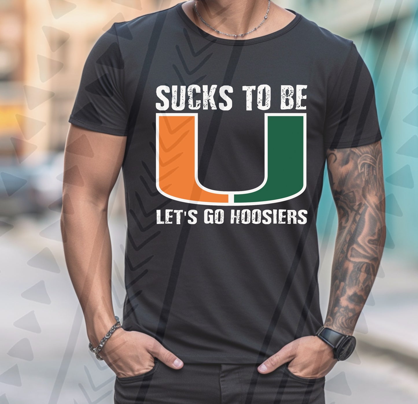 Sucks to Be U Let's Go Hoosiers 07788