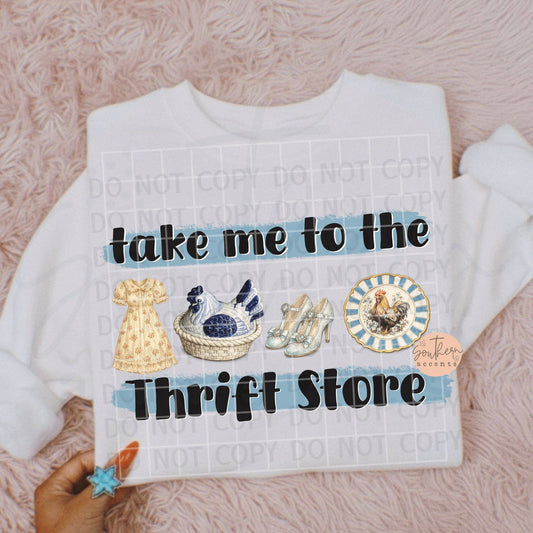 Take Me to the Thrift Store Blue 07766