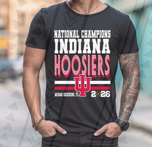 Indiana Hoosiers National Champions White 07786