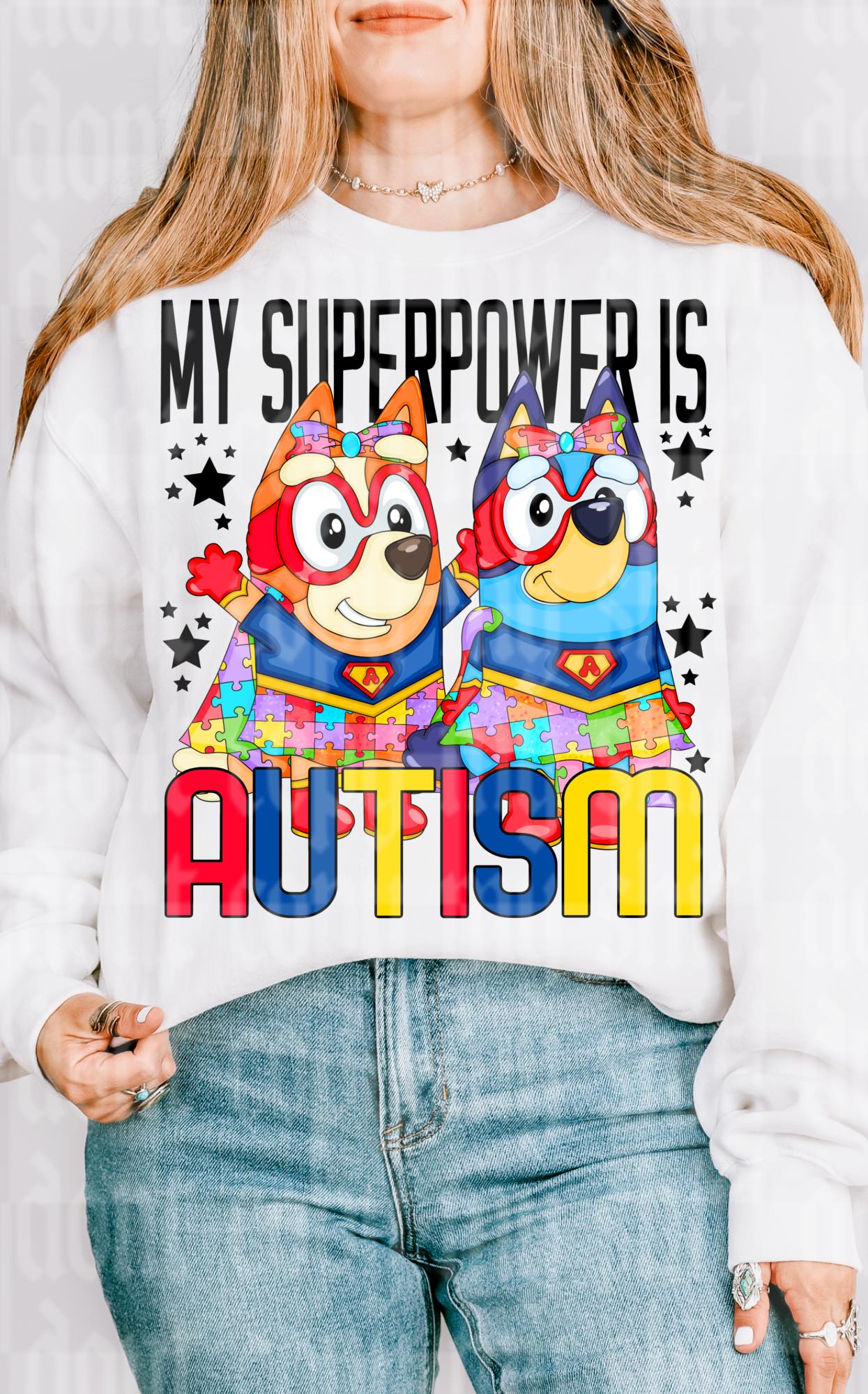 Autism Is My Superpower Bluey 07251