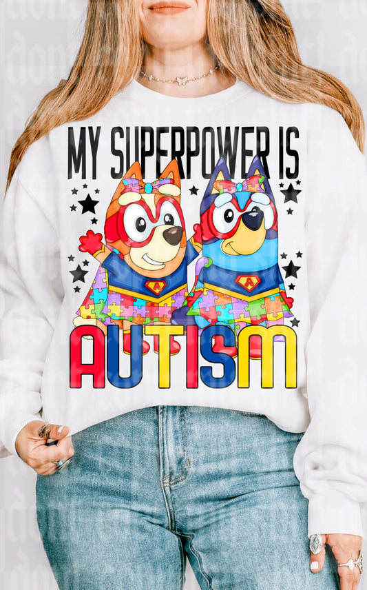 Autism Is My Superpower Bluey 07251