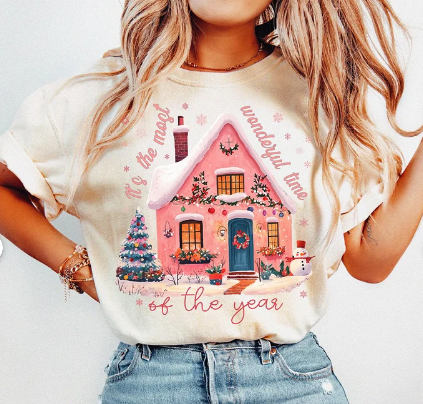 It’s The Most Wonderful Time Of The Year Pink House 04496