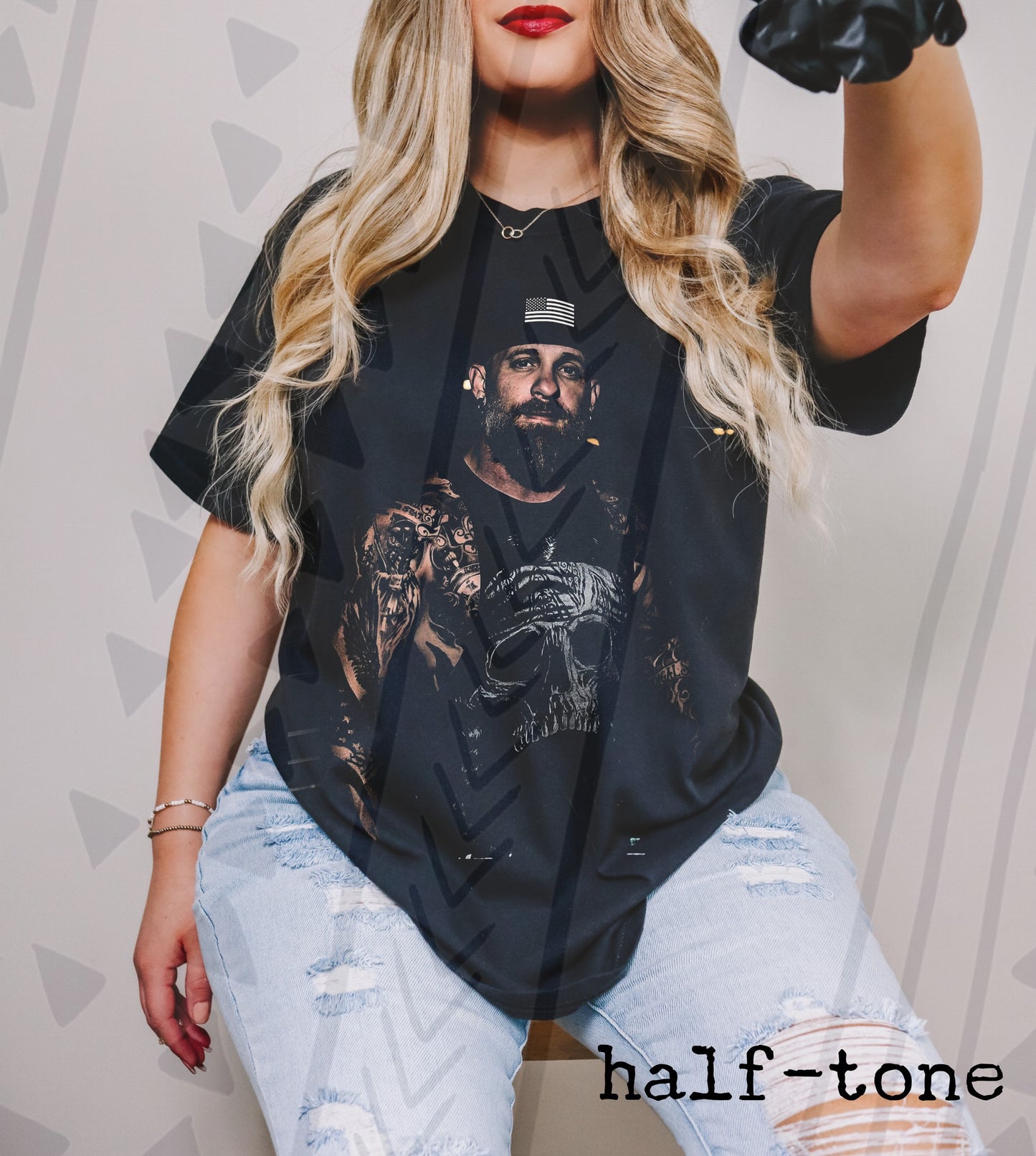 Brantley Gilbert Halftone 08019